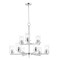 Maxim Lighting Corona 9-Light Chandelier 10206CLSN - alternate 1